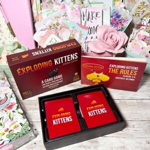 Exploding Kittens Original Edition Card Game Ages 7+ (2-5 Players) Complete 2018